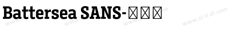 Battersea SANS字体转换 Battersea SANS字体转换